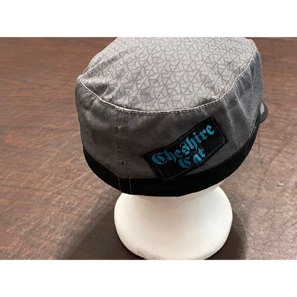 Alice in Wonderland Cheshire Cat Cadet Cap Alt Punk Fantasycore‎ Disney Goth - Picture 6 of 8